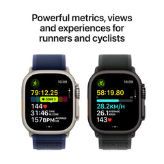 Apple Watch Ultra 2 GPS + Cellular, 49Mm Titanium Case with Black Titanium Milanese