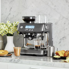 Sage Barista Pro Bean to Cup Coffee Machine in Black Stainless Steel, SES878BST