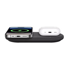 Belkin Fast Wireless Charger 15W 2 in 1 Boost Charge Pro with Magnetic Qi2 Pad3