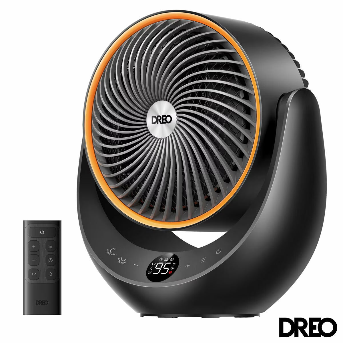 DREO 2000W Ceramic Whole Room Heater & Circulator - Efficient Heating for Every Space