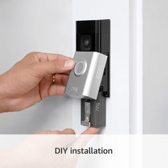 Ring Doorbell plus with Chime and Additional Quick Release Battery