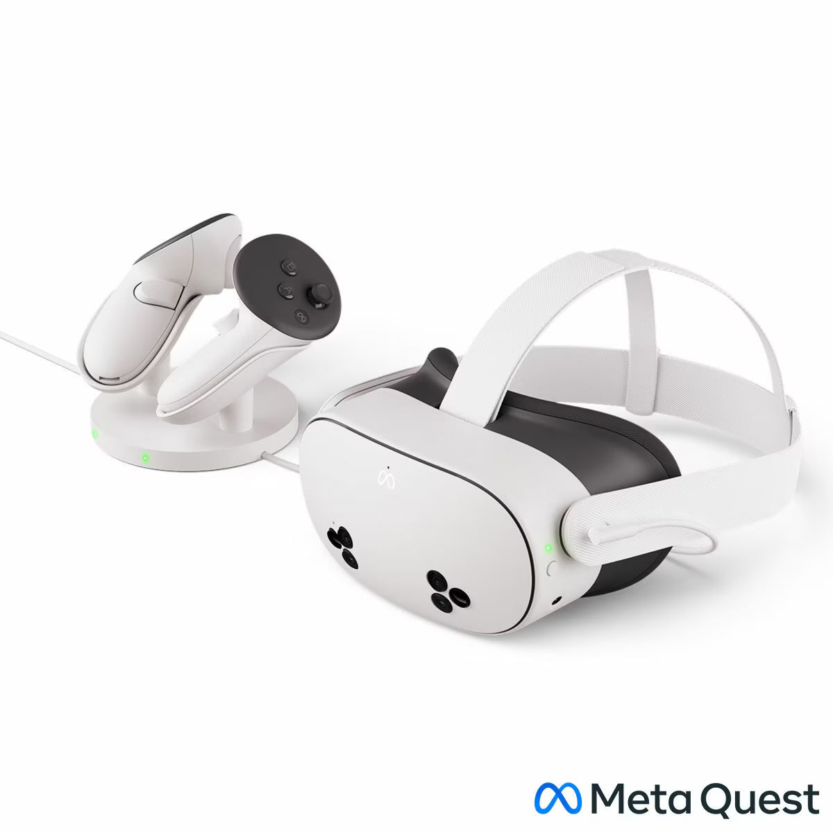 Meta Quest 3S 256GB Bundle with Compact Charging Dock - Ultimate VR Experience!