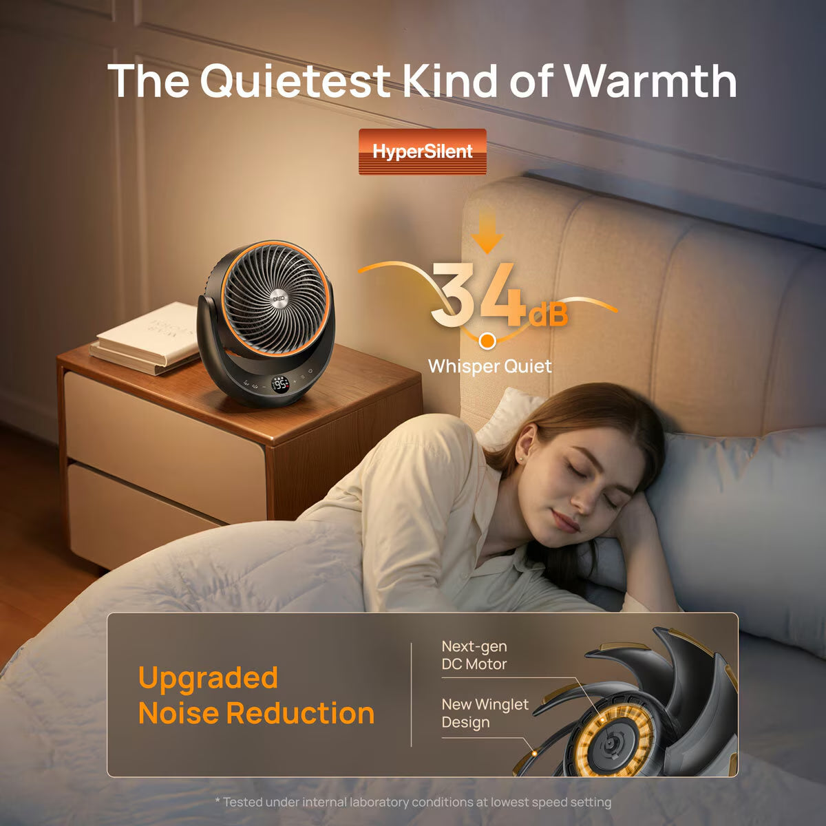DREO 2000W Ceramic Whole Room Heater & Circulator - Efficient Heating for Every Space