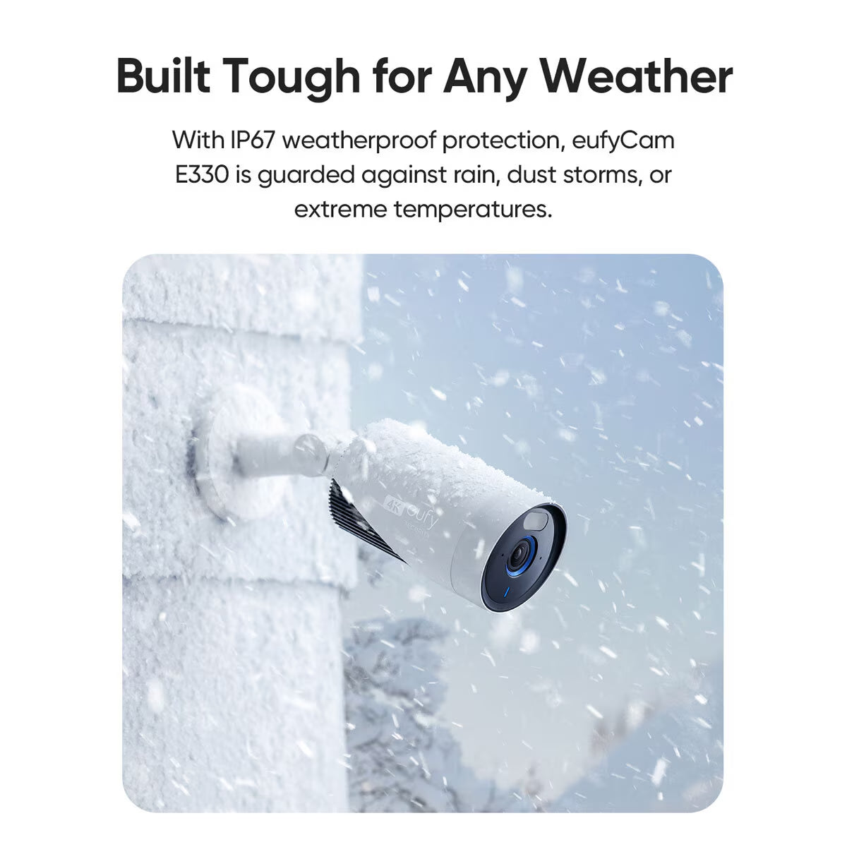 Eufycam E330 3 (Professional) Camera Kit with Homebase 3 – No Monthly Fees