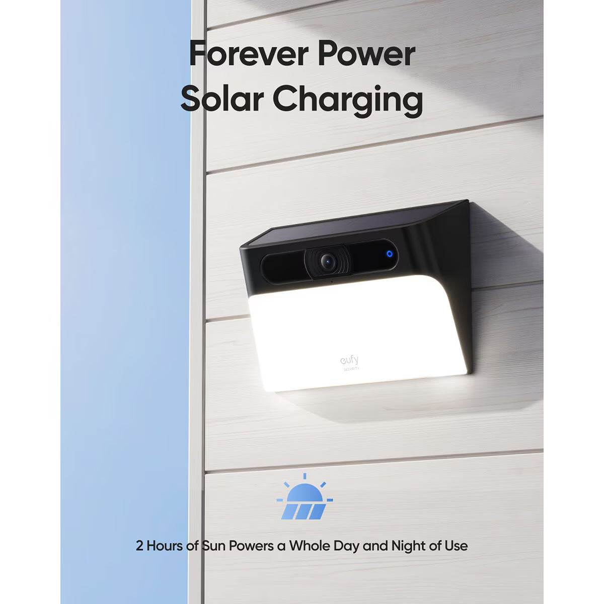 Eufy Solar Wall Light Cam S120 2 Pack - No Monthly Fees