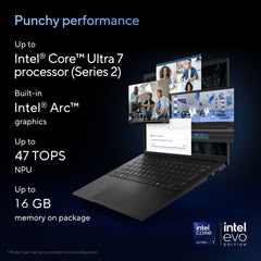 ASUS Vivobook S, Intel Core Ultra 7, 16GB RAM, 1TB SSD, 14 Inch OLED Laptop, S5406SA-QD006W