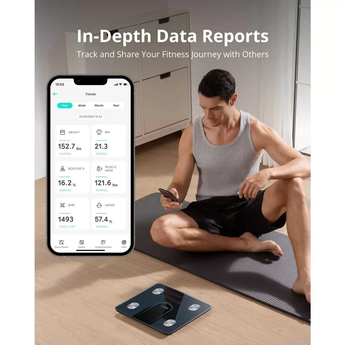 Eufy Smart Scale P2 Digital Body Composition WiFi Bluetooth9