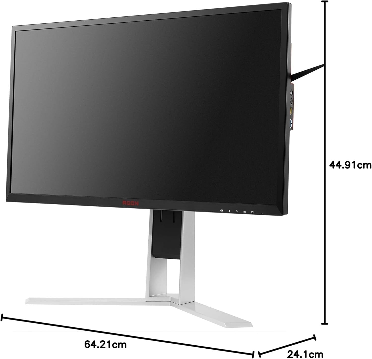 AOC AGON Gaming Monitor QHD 27 Inch LED 165Hz 4ms GTG IPS G-Sync USB Hub AG271QG4