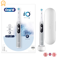 Oral-B iO6 Series Ultimate Clean Electric Toothbrush 5 Smart Modes Grey Colour3