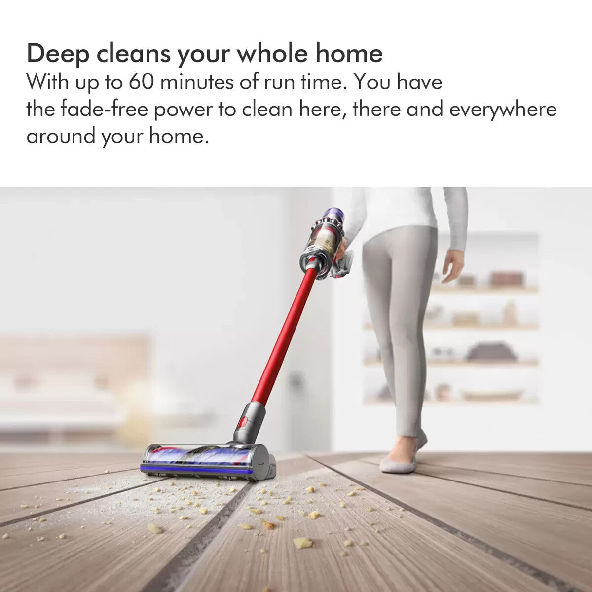 Dyson V11 Extra Cordless Vacuum Cleaner Powerful Intelligent Nickel Red1
