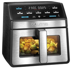 Gourmia Digital Air Fryer 7.6L Z Glass Windows Healthy Frying Cooker GAF8181
