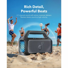Soundcore Boom V2 Portable Speaker LED Lights IPX7 Waterproof Bluetooth2
