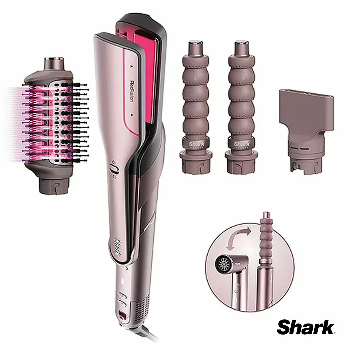 Shark FlexFusion Straight 4 in 1 Air Styler & Dryer and Ceramic Straightener6