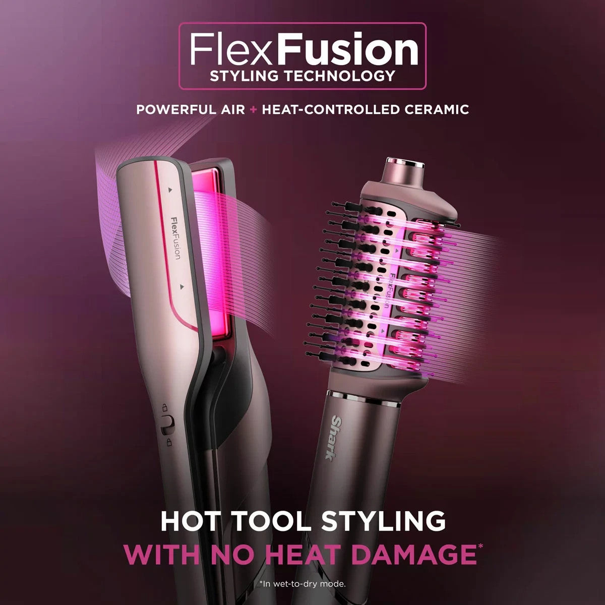 Shark FlexFusion Straight 4 in 1 Air Styler & Dryer and Ceramic Straightener14
