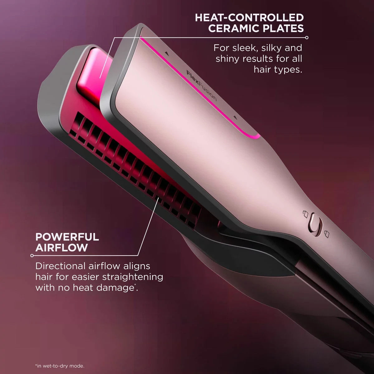 Shark FlexFusion Straight 4 in 1 Air Styler & Dryer and Ceramic Straightener15