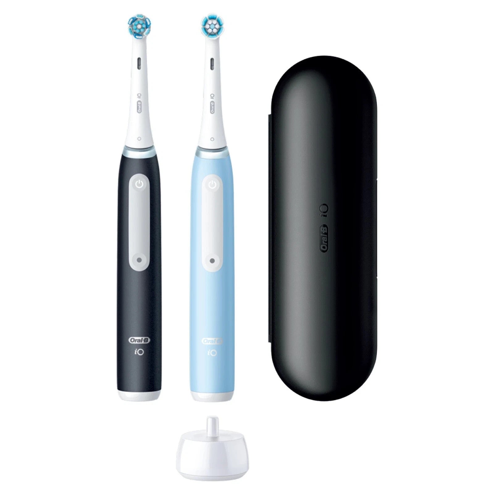 Oral-B iO3 Series Electric Toothbrush Smart Duo Pack Edition Ice Blue Matt Black2