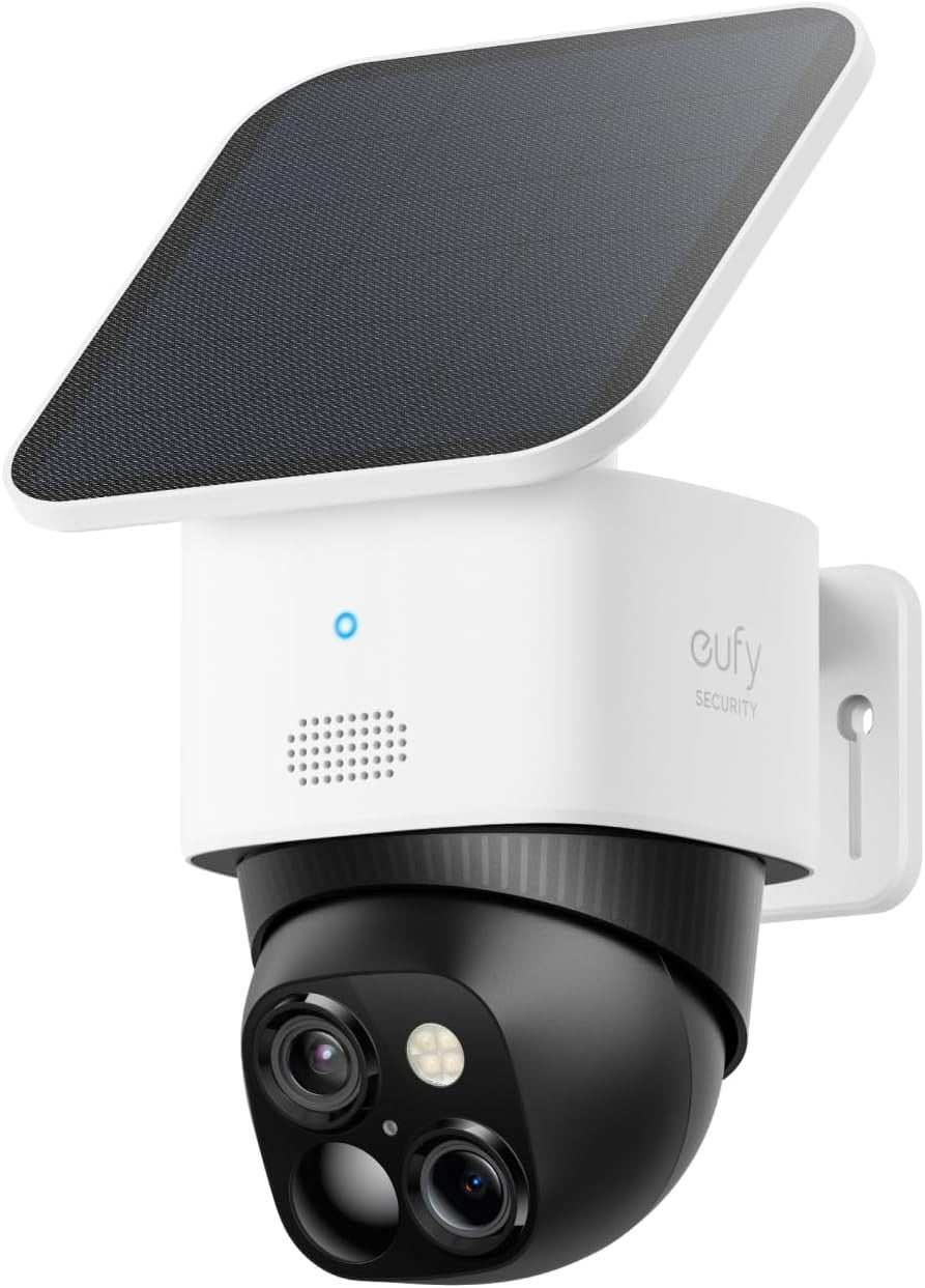 eufy Security SoloCam S340 Dual Cameras Solar  Camera Outdoor Wireless 3K No Fee6