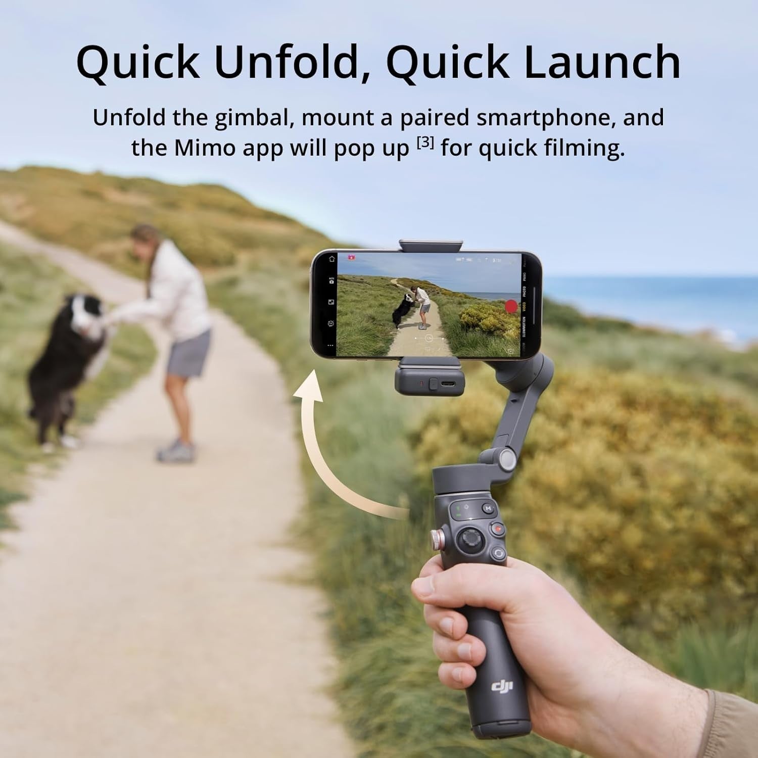 DJI Osmo Mobile 7P Gimbal Stabilizer for iPhone Android Native Tracking6
