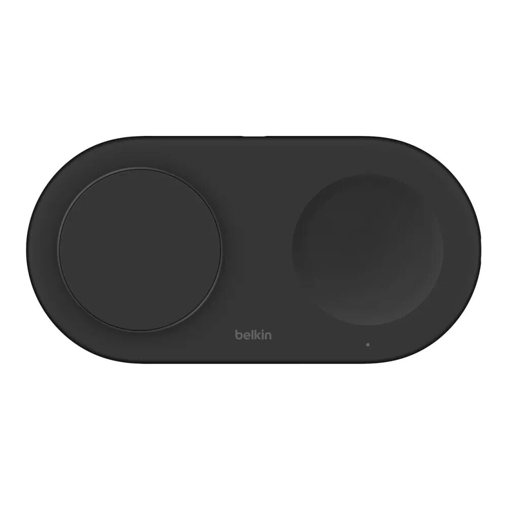 Belkin Fast Wireless Charger  15W 2 in 1 Boost Charge Pro with Magnetic Qi2 Pad1