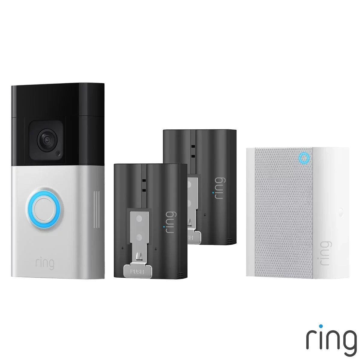 Ring Battery Video Doorbell Plus with Chime and Additional Quick Release Battery7