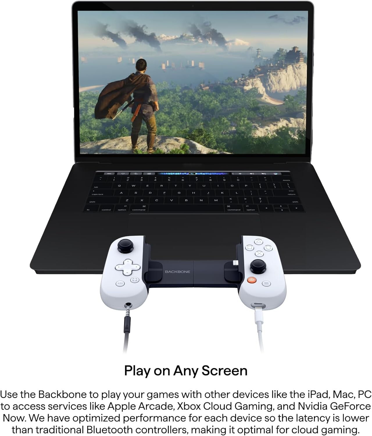 BACKBONE One PlayStation Edition Mobile Gaming Controller for iPhone Lightning3