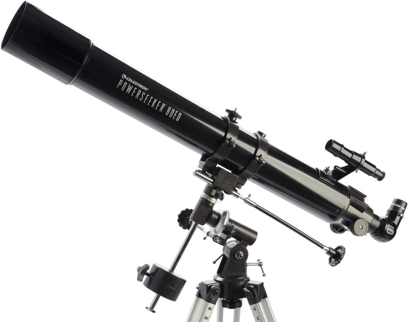 Celestron PowerSeeker 80 EQ Refractor Telescope 80/900mm with Tripod Model 210483