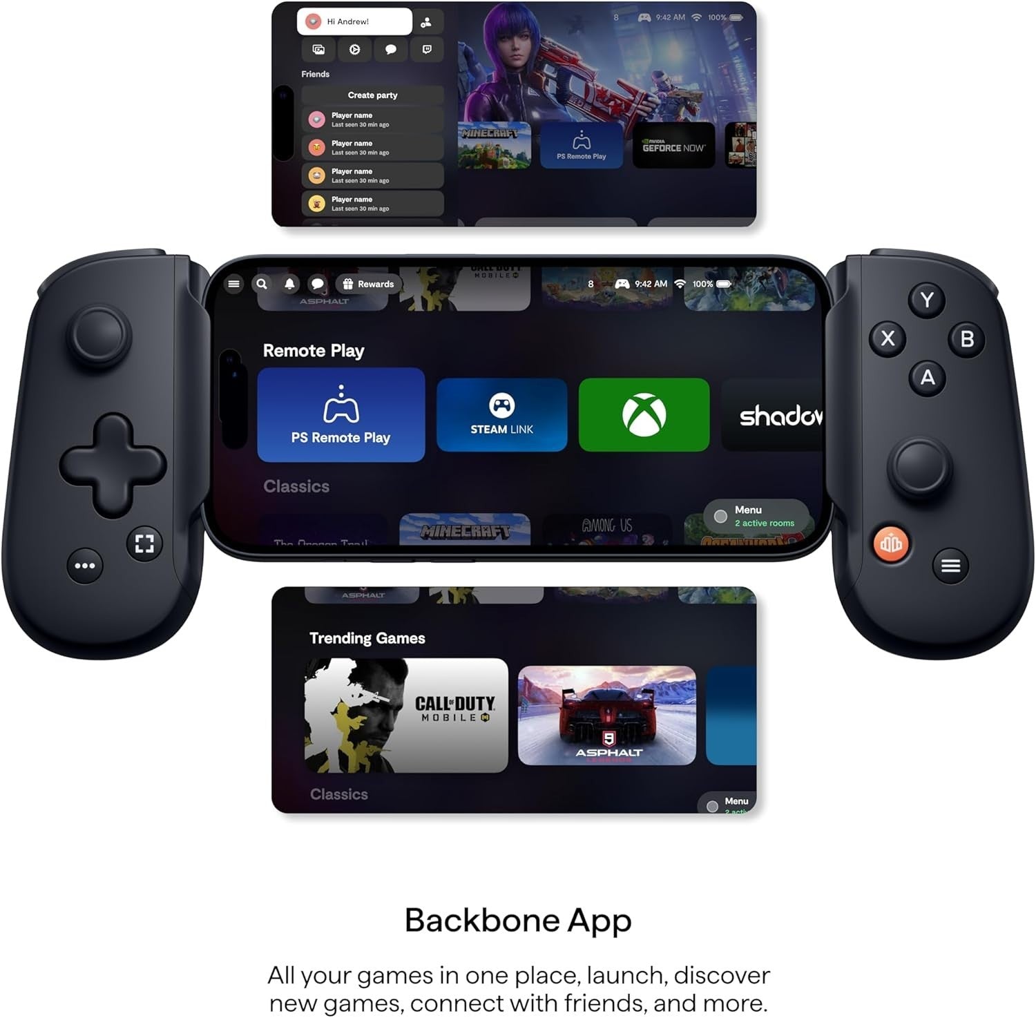 BACKBONE One PlayStation Edition Mobile Gaming USB-C For Android & iPhone Series3