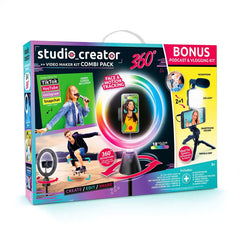 Studio Creator 360 Video Maker Kit Combi Pack Podcast Vlogging Kit Social Media 0