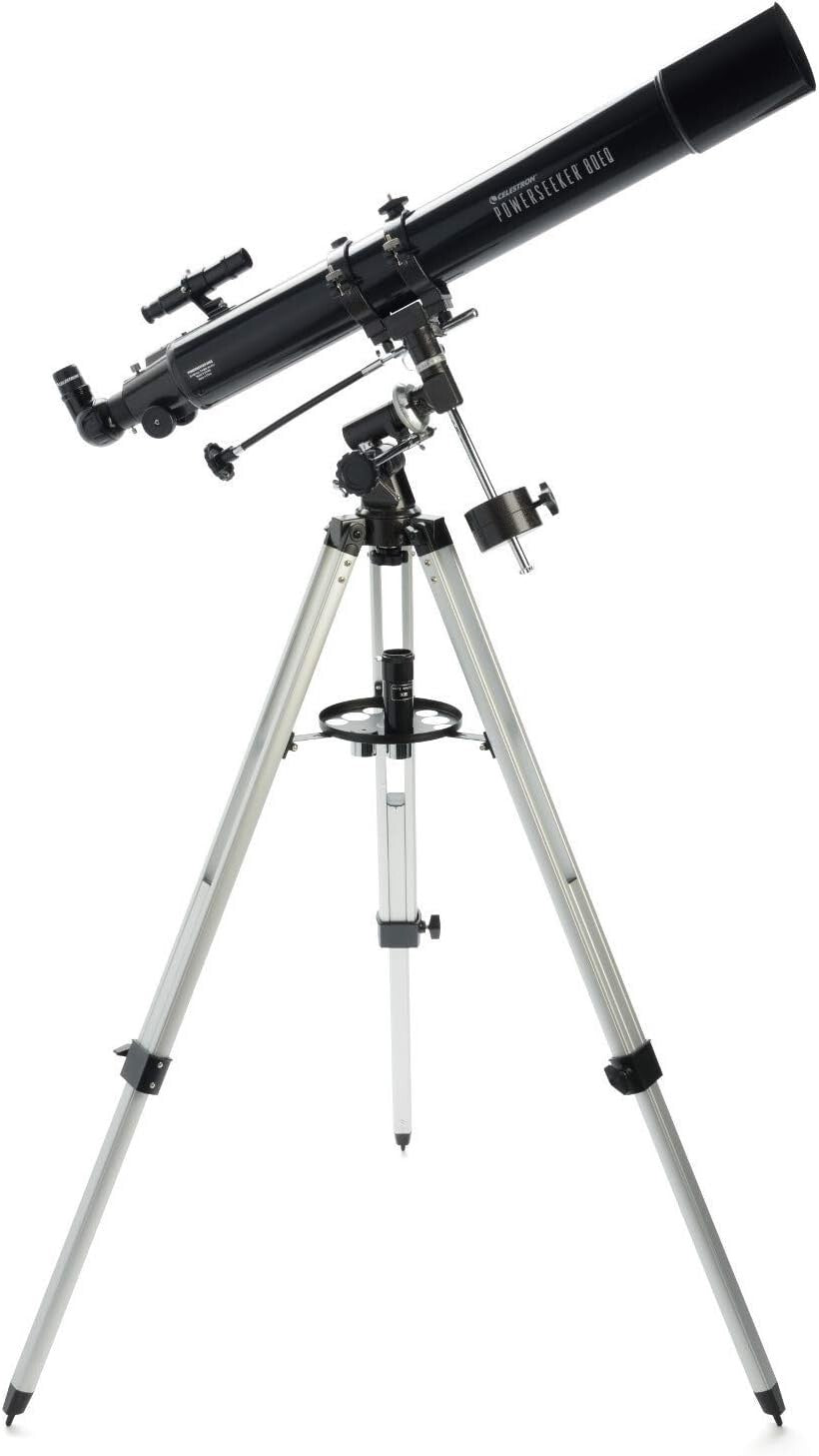 Celestron PowerSeeker 80 EQ Refractor Telescope 80/900mm with Tripod Model 210481