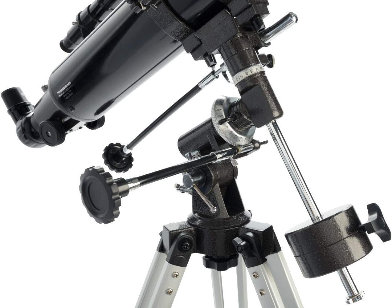 Celestron PowerSeeker 80 EQ Refractor Telescope 80/900mm with Tripod Model 210487