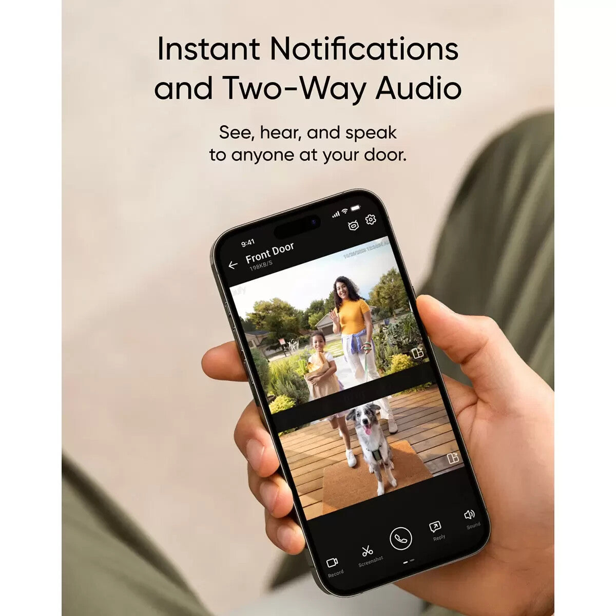 eufy 2K Video Doorbell E340 8GB Local Storage with Chime Battery No Monthly Fees2