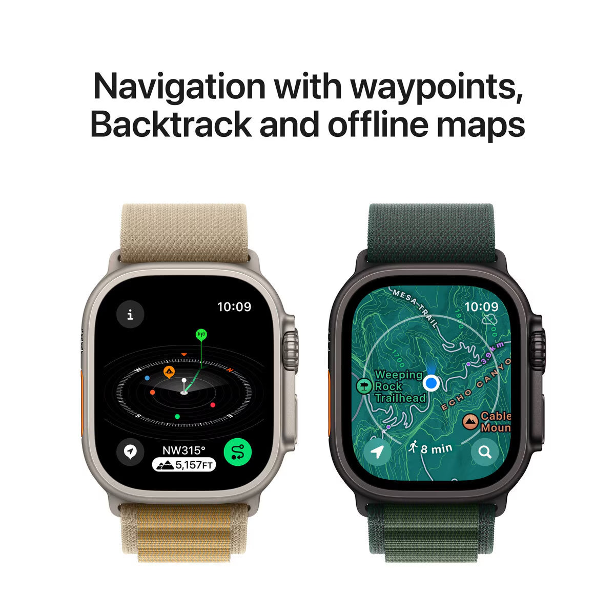 Apple Watch Ultra 2 GPS + Cellular, 49Mm Titanium Case with Black Titanium Milanese