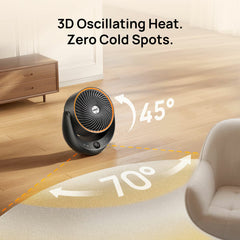 DREO 2000W Ceramic Whole Room Heater & Circulator - Efficient Heating for Every Space