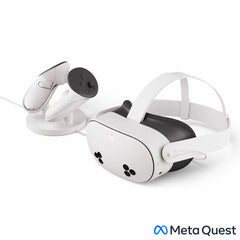 Meta Quest 3S 256GB Bundle with Compact Charging Dock - Ultimate VR Experience!